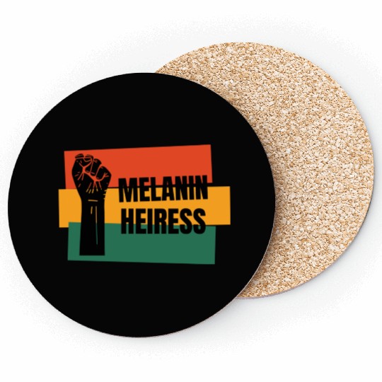 Melanin Heiress Coasters