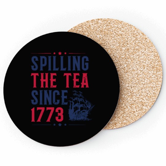 Spilling The Tea Coasters