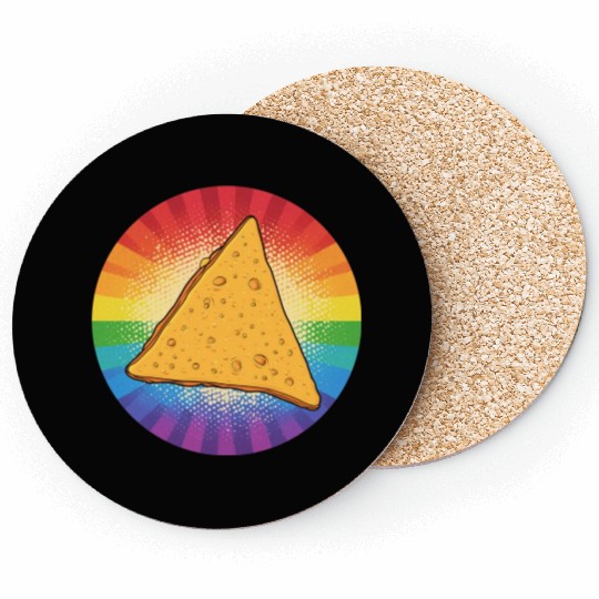 LGBTQ Nacho Coasters