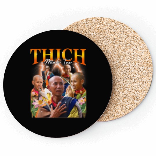 Monk Thich Minh Tue Bootleg Coasters