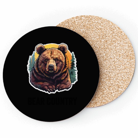 bear country Coasters