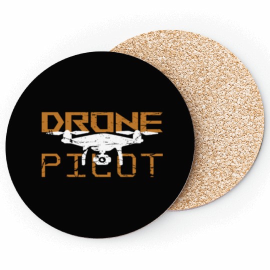 Drone Pilot Drone Dad Quadcopter Coasters
