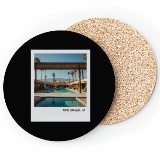 Mono Enterprises "Travels" Palm Springs #4 Coasters