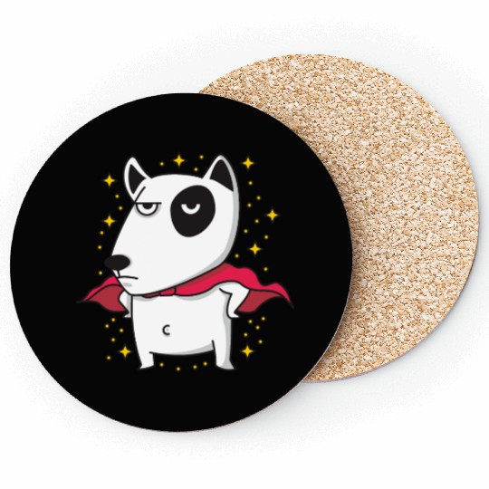 Super Bull Terrier Coasters