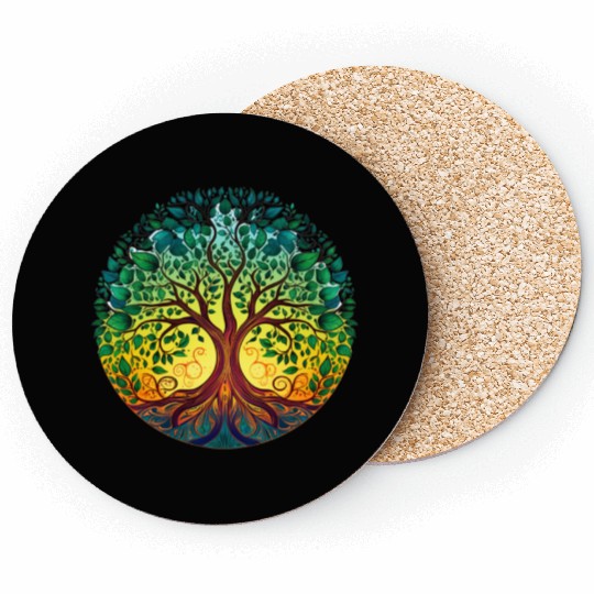 Tree of life, clothing, general items,Tree of Life Coasters