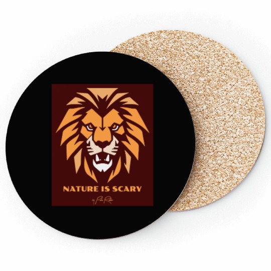 Nature is Scary - Lion Coasters