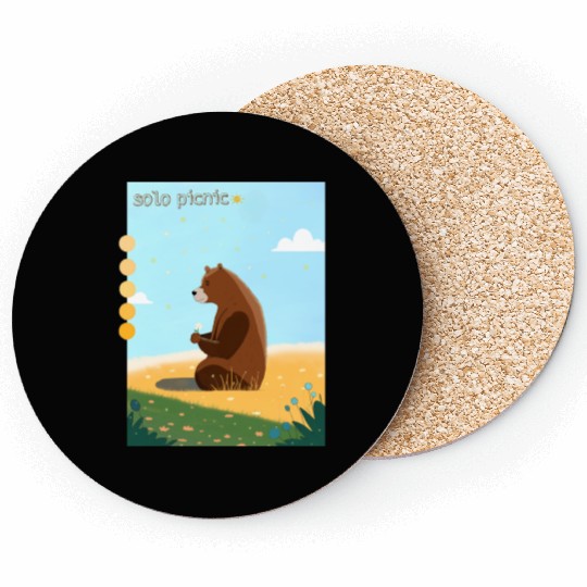 solo picnic for outdoor picnics Coasters