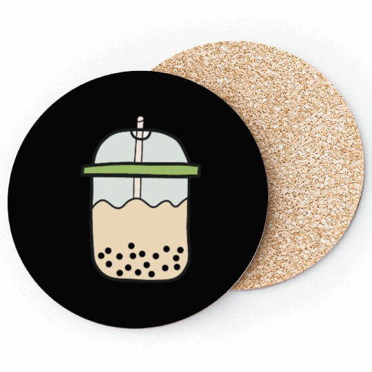 Bubble tea tea Coasters