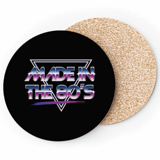 made in the 80s Coasters