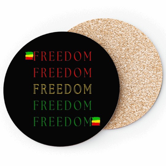 Freedom art Coasters