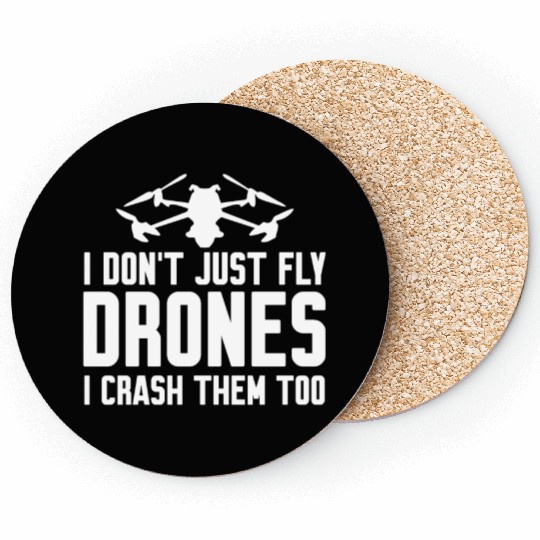 FPV Drone Quadrocopter Pilot Drones Coasters