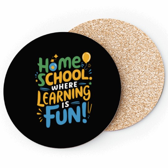 Embrace The Homeschool Journey With Your Coasters