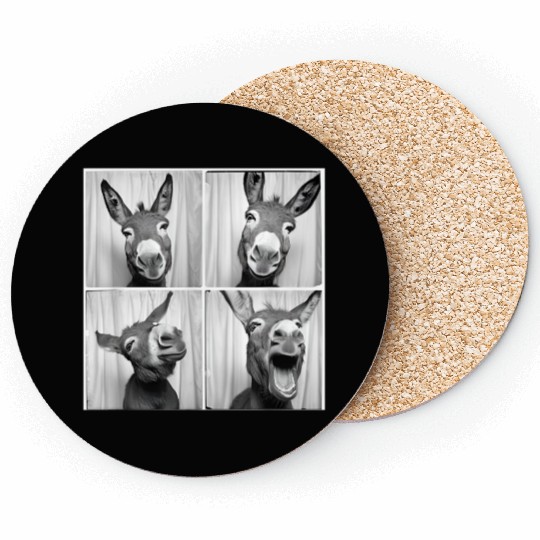 Laughing Donkey Quirky Farming Coasters