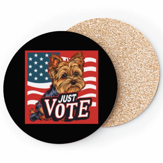 Vote Primary Election Volunteer 2024 Gifts Ideas Coasters