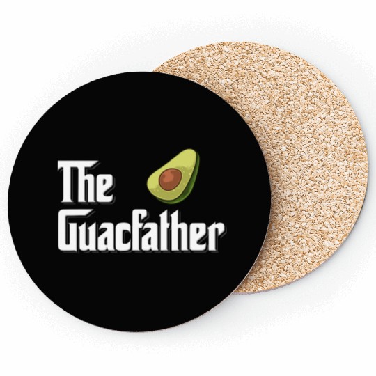 Avocado Fresh Organic Lover Just a girl who loves Coasters