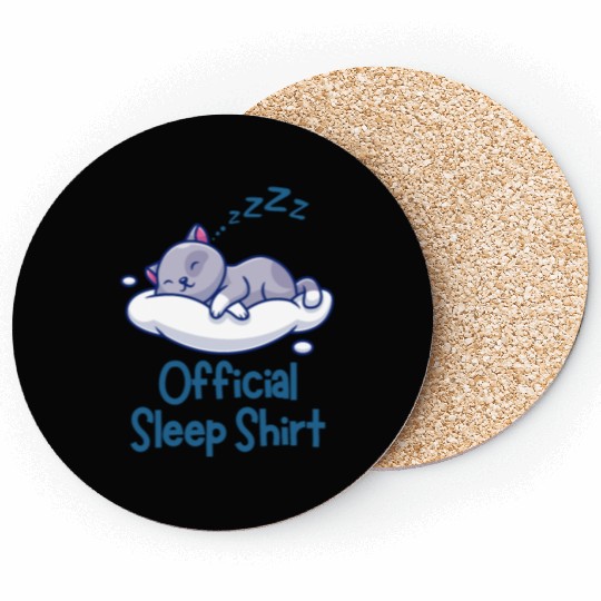 Official Sleep Coasters Cat Lover Pajamas