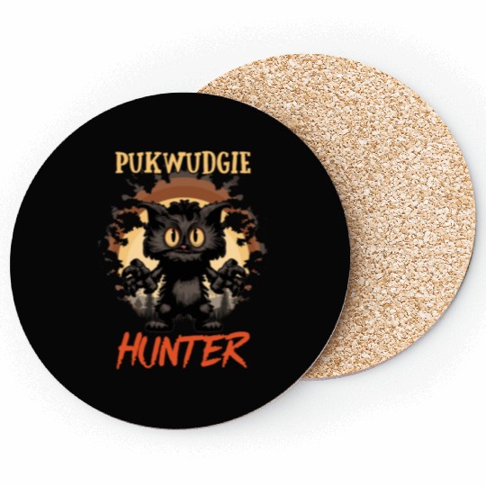 Pukwudgie Hunter Monster Cryptid Coasters