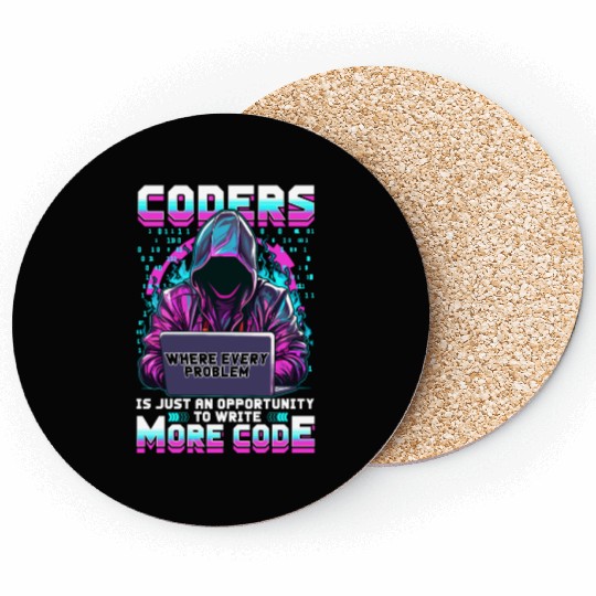 Coders Design for Computer Engineer Software Devel Coasters