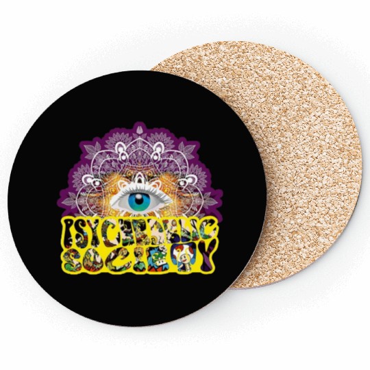 Psychedelic Society Coasters