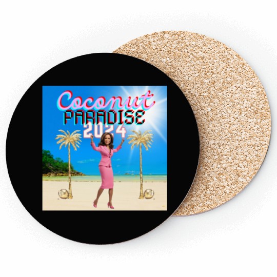 Kamala Harris 2024 | Coconut Trees and Election Me Coasters