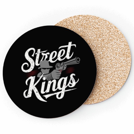 Mobster Gangster Mafia Organized Crime Boss Coasters