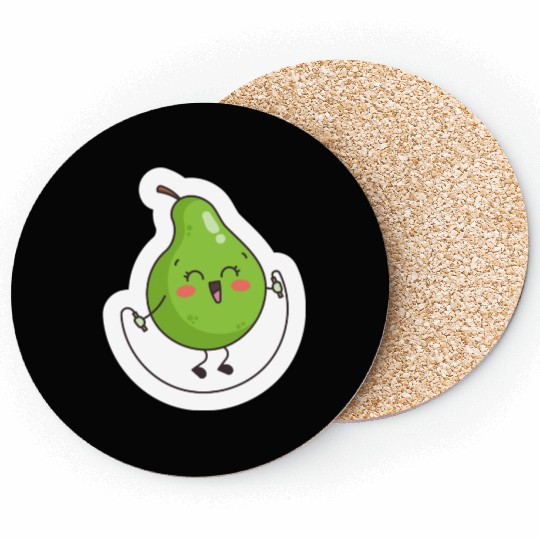 back to school pear Coasters