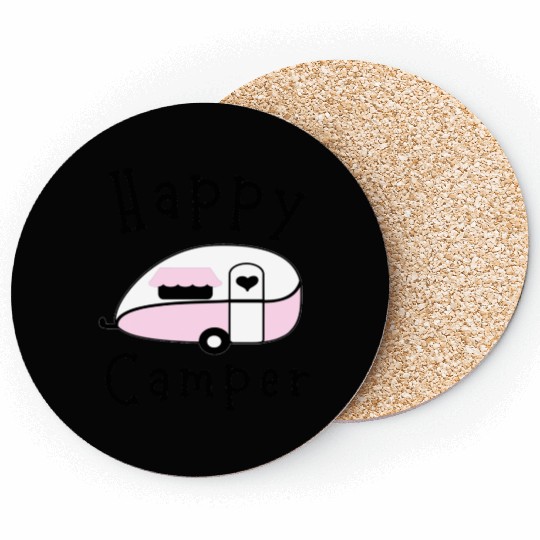Happy Camper - Camping Coasters