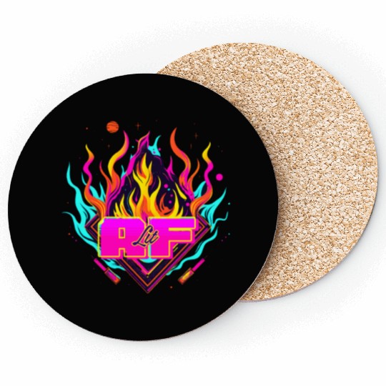 EDM Festival LIT AF Coasters
