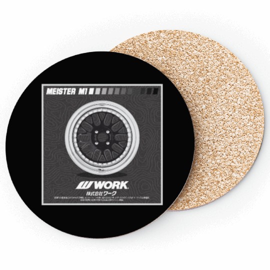 Car Wheels/Rims Work Meister M1 Front Coasters