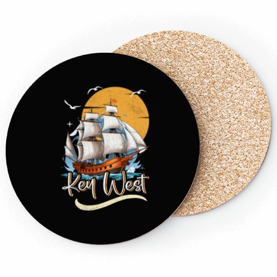 KEY-WEST FLORIDA Sunshine-State Florida Keys Coasters