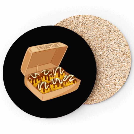 Japanese Takoyaki Box Coasters