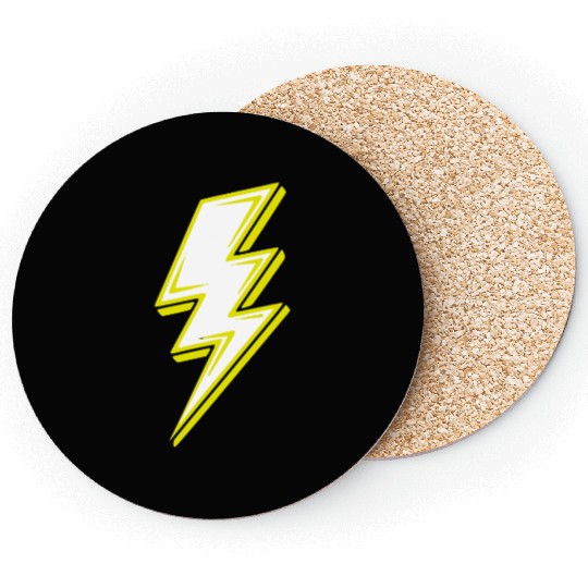 Lightning Bolt Coasters