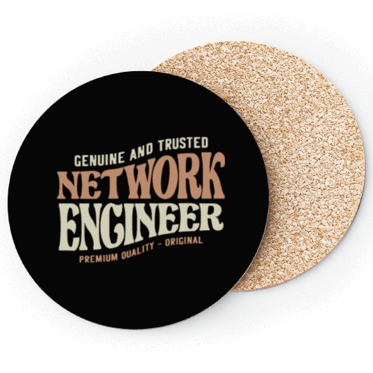 Proud Network Engineer Coasters