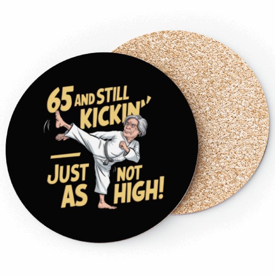 65th Birthday Coasters