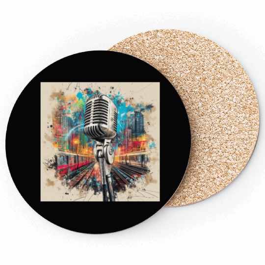 NYC Microphone AT Subway Coasters