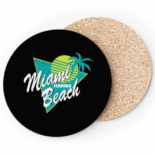 Miami Florida Beach Coasters