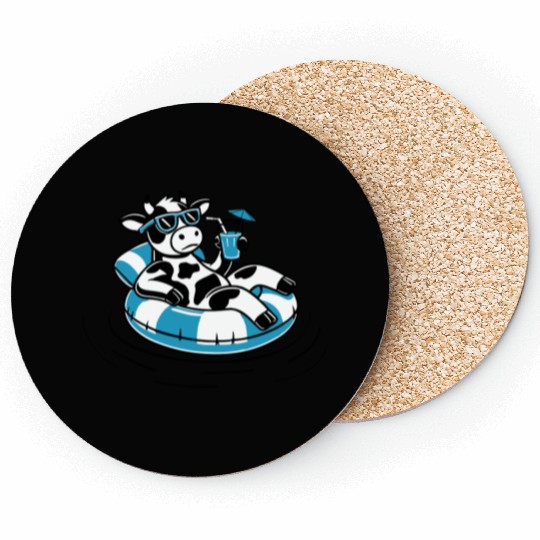 Cool Cow Float Coasters