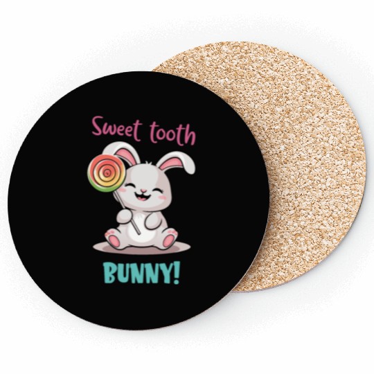 Sweet Tooth Bunny! Coasters