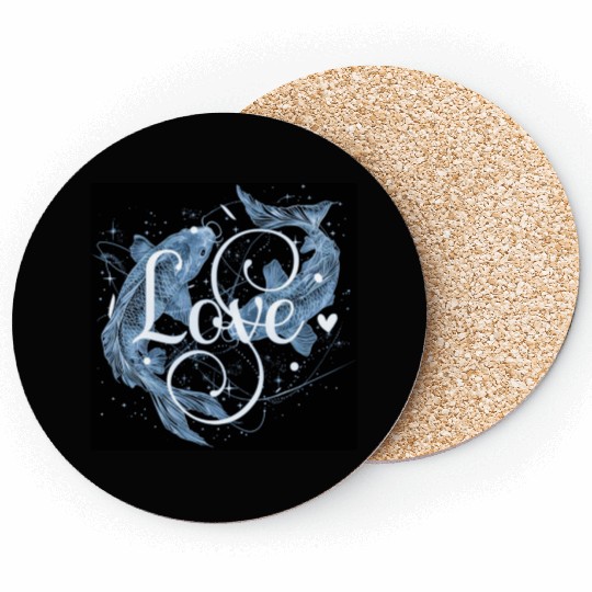 Pisces Vibes Coasters
