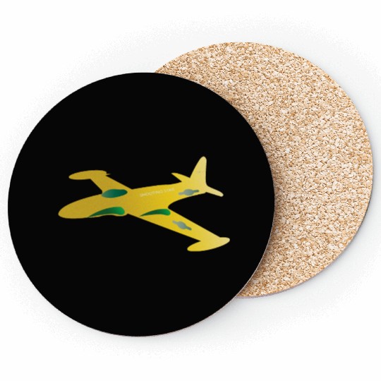 Lockheed P-80 Shooting Star Coasters
