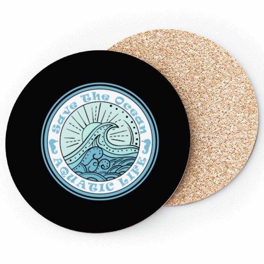 Save The Ocean Coasters