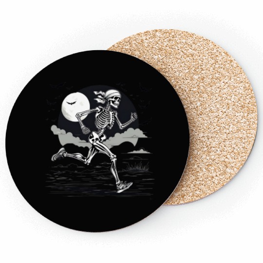 Midnight Marathon: Skeleton's Sprint Coasters