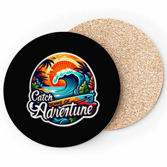 Wanderlust Waves Coasters
