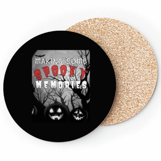 Making Some Spooky Memories Coasters