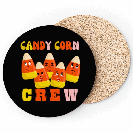 Candy Corn Crew Coasters
