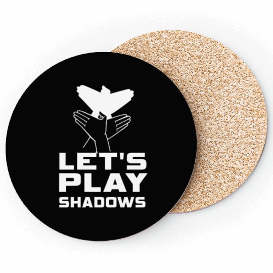 Let's Play Shadows Shadow Puppetry Coasters