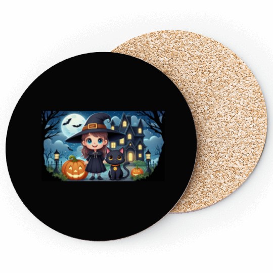 Halloween night Coasters