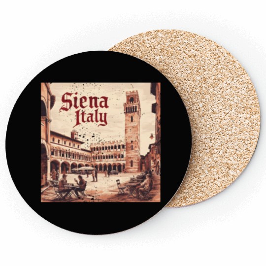 Siena Italy Coasters
