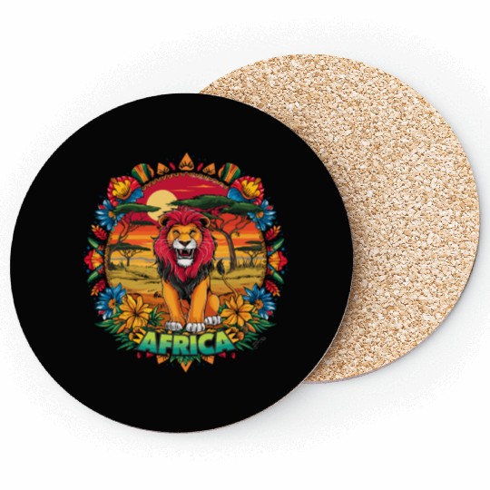 Majestic African Lion Safari Adventure Coasters