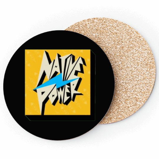 Indigenous People Logos Coasters